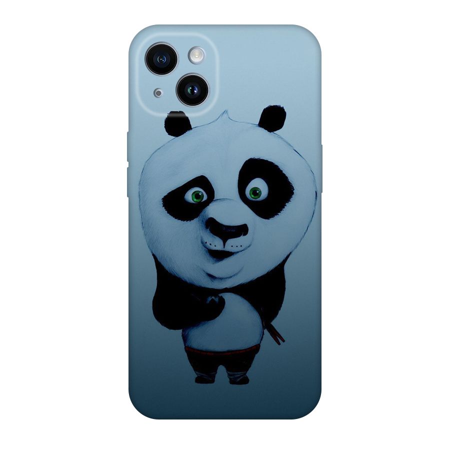 Confused Cute Panda Original Polycarbonate Back Case for iPhone 14