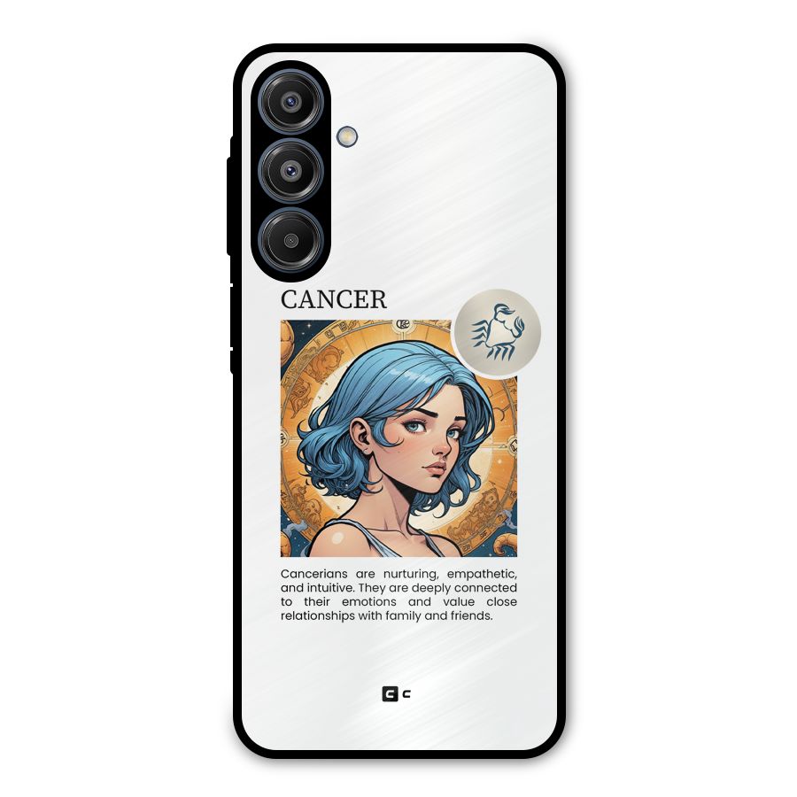 Connected Cancer Metal Back Case for Galaxy A16 5G