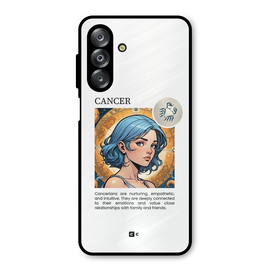 Connected Cancer Metal Back Case for Galaxy A26