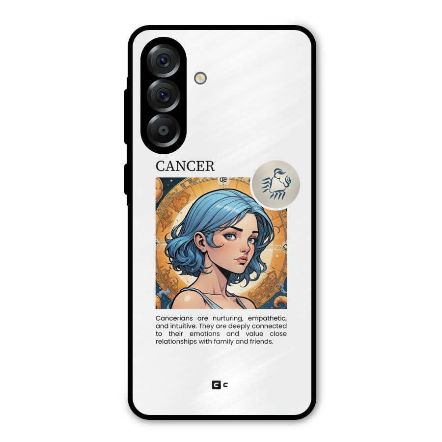 Connected Cancer Metal Back Case for Galaxy A36