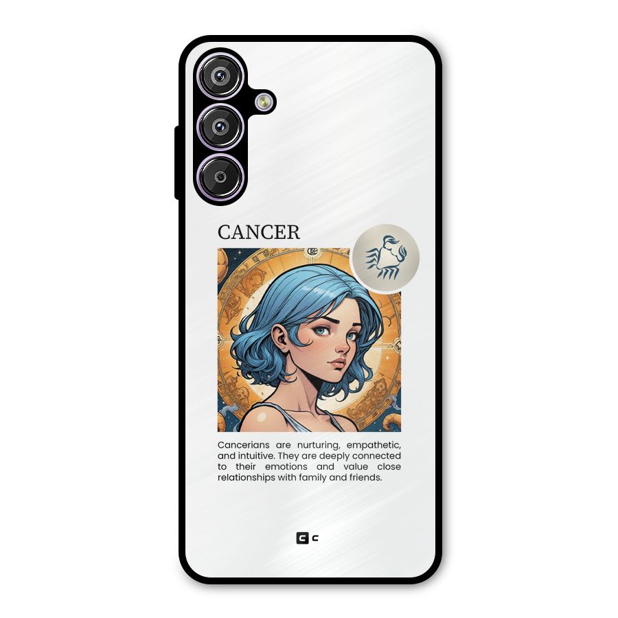 Connected Cancer Metal Back Case for Galaxy F15