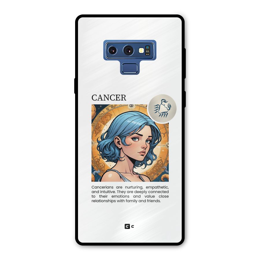 Connected Cancer Metal Back Case for Galaxy Note 9