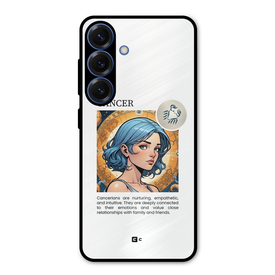Connected Cancer Metal Back Case for Galaxy S25