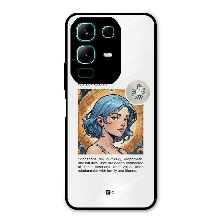 Connected Cancer Metal Back Case for Infinix Note 50x