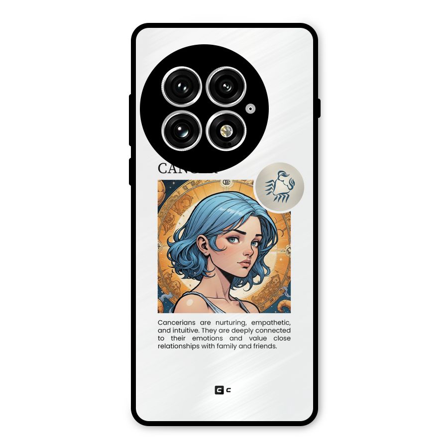 Connected Cancer Metal Back Case for OnePlus 13
