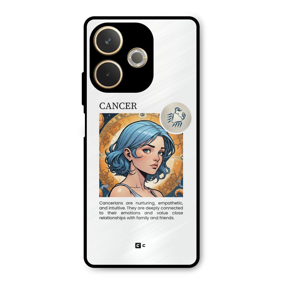 Connected Cancer Metal Back Case for Oppo A5 Pro