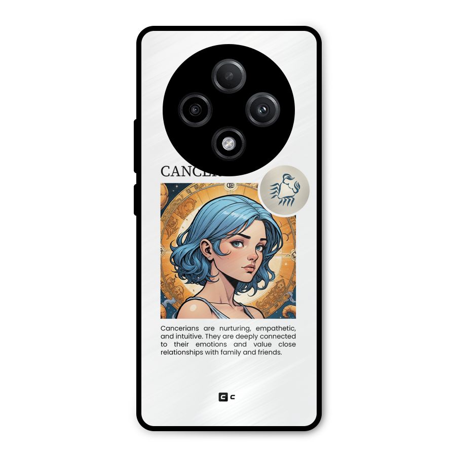 Connected Cancer Metal Back Case for Oppo F27 Pro Plus