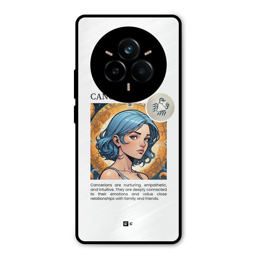 Connected Cancer Metal Back Case for Realme 14 Pro