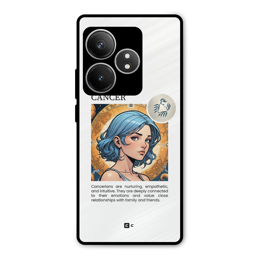 Connected Cancer Metal Back Case for Realme GT 6T