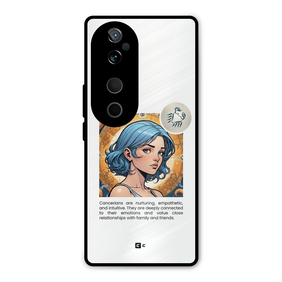 Connected Cancer Metal Back Case for Vivo T3 Ultra