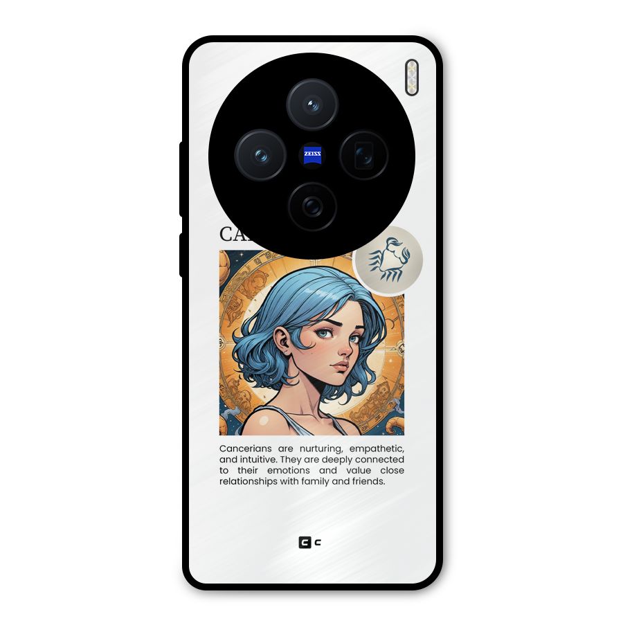 Connected Cancer Metal Back Case for Vivo X200