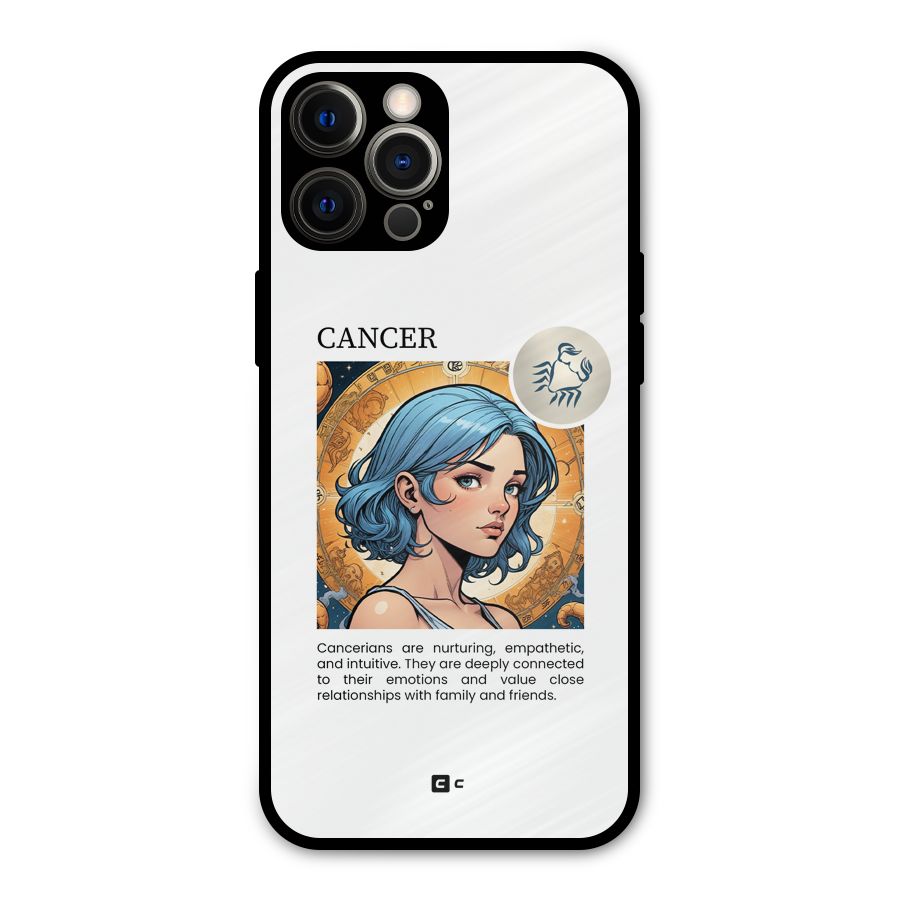 Connected Cancer Metal Back Case for iPhone 12 Pro Max