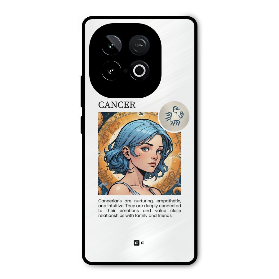 Connected Cancer Metal Back Case for iQOO Neo 10