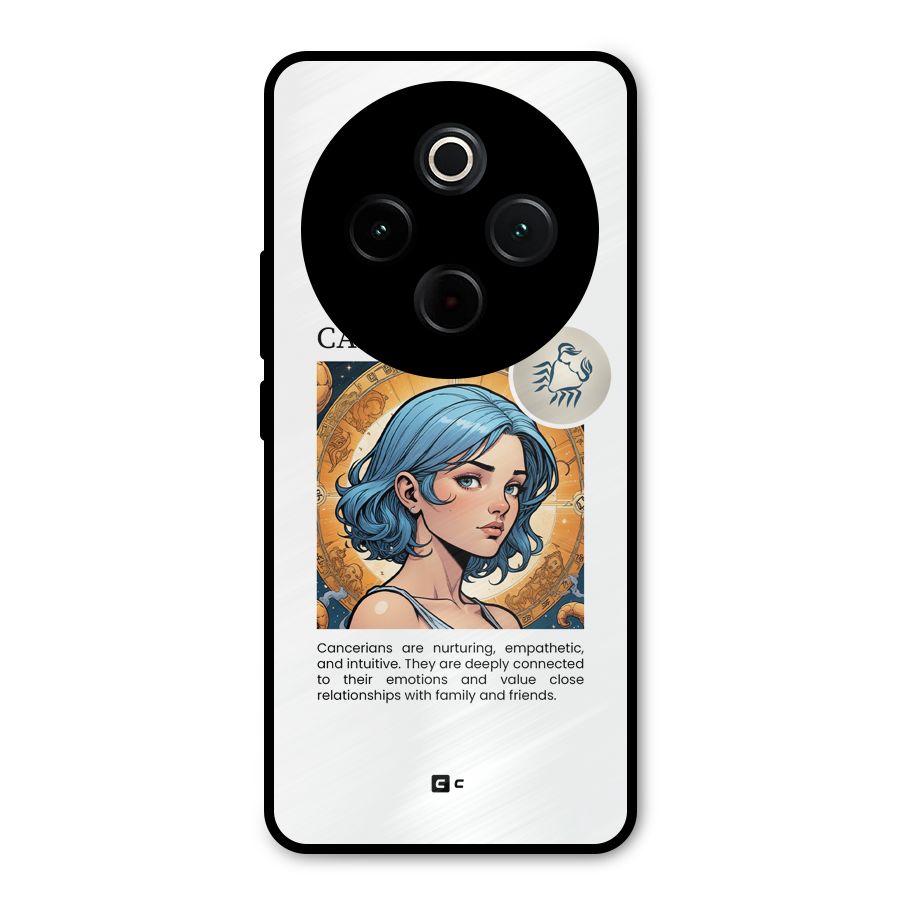 Connected Cancer Metal Back Case for iQOO Z10