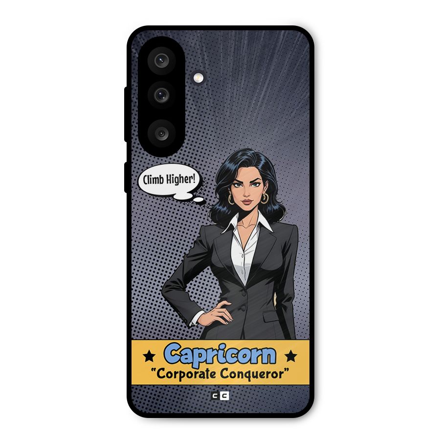 Conqueror Capricorn Metal Back Case for Galaxy M56