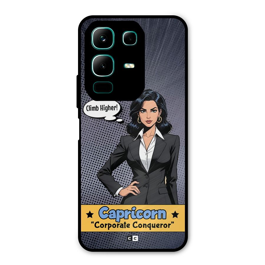 Conqueror Capricorn Metal Back Case for Infinix Note 50x