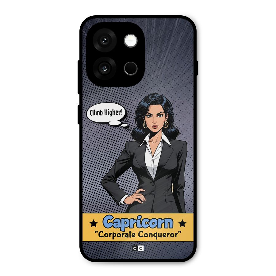 Conqueror Capricorn Metal Back Case for OnePlus 13s