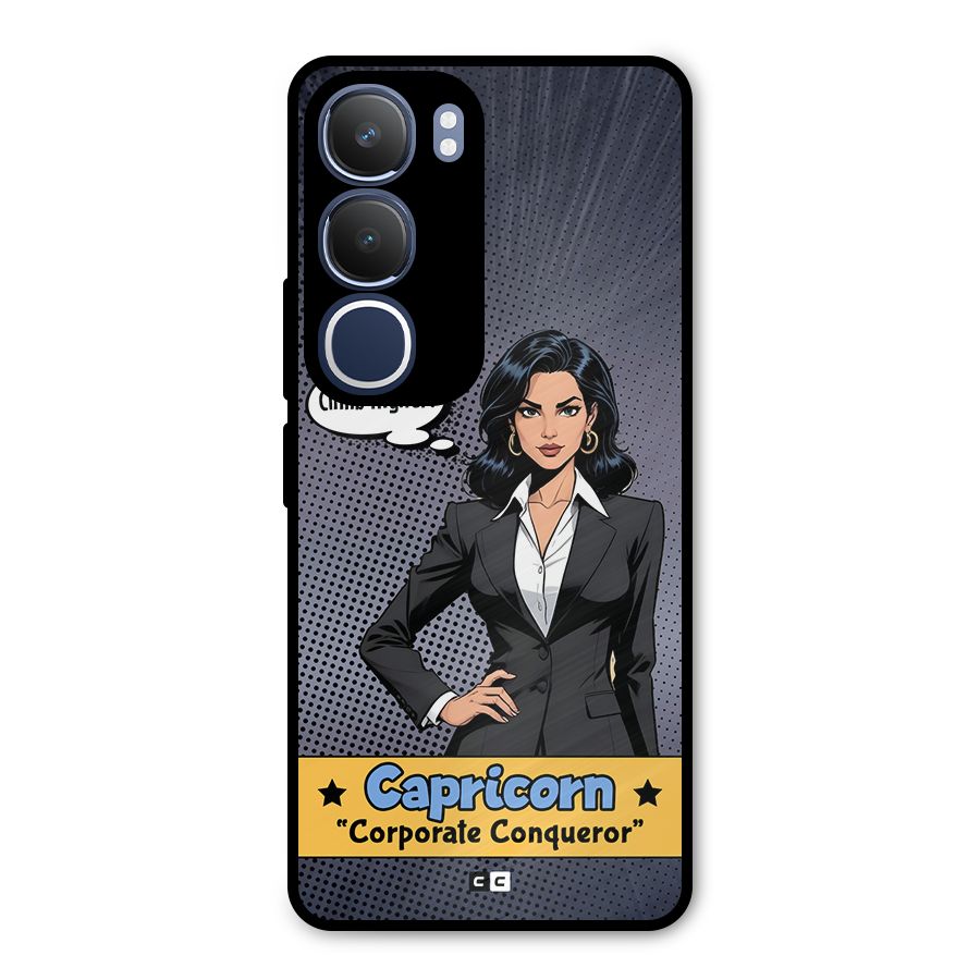 Conqueror Capricorn Metal Back Case for Vivo Y29