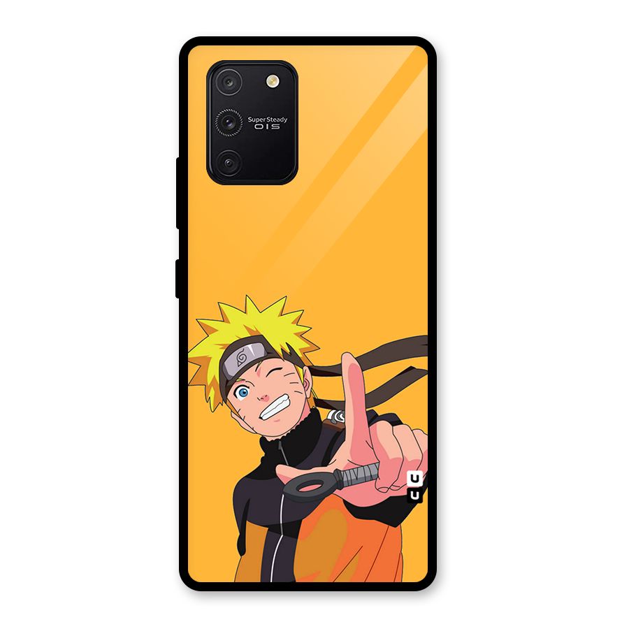 Cool Aesthetic Naruto Glass Back Case for Galaxy S10 Lite