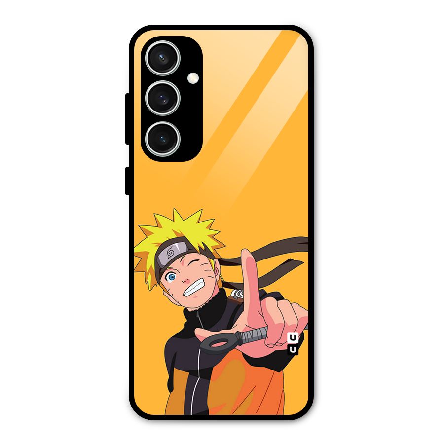 Cool Aesthetic Naruto Glass Back Case for Galaxy S23 FE