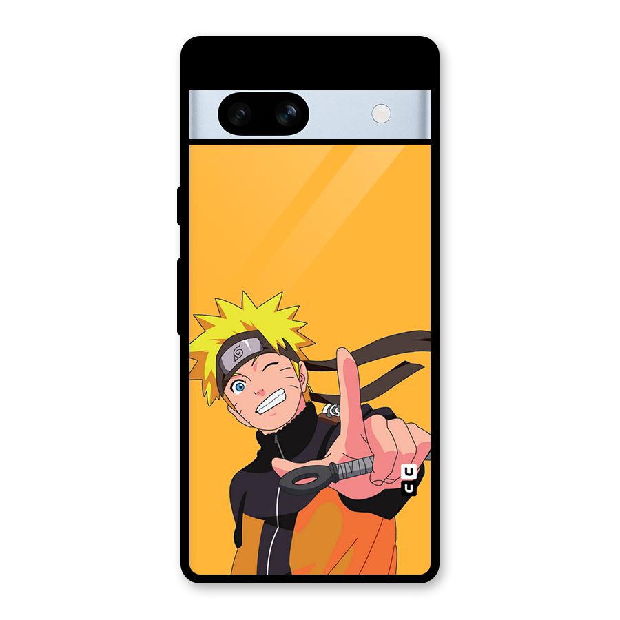 Cool Aesthetic Naruto Glass Back Case for Google Pixel 7a