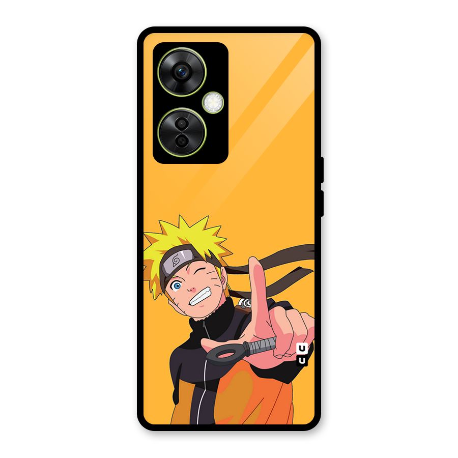 Cool Aesthetic Naruto Glass Back Case for OnePlus Nord CE 3 Lite
