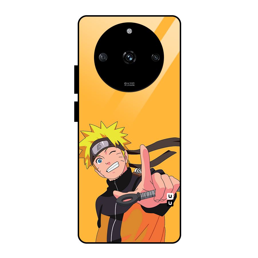 Cool Aesthetic Naruto Glass Back Case for Realme Narzo 60 5G