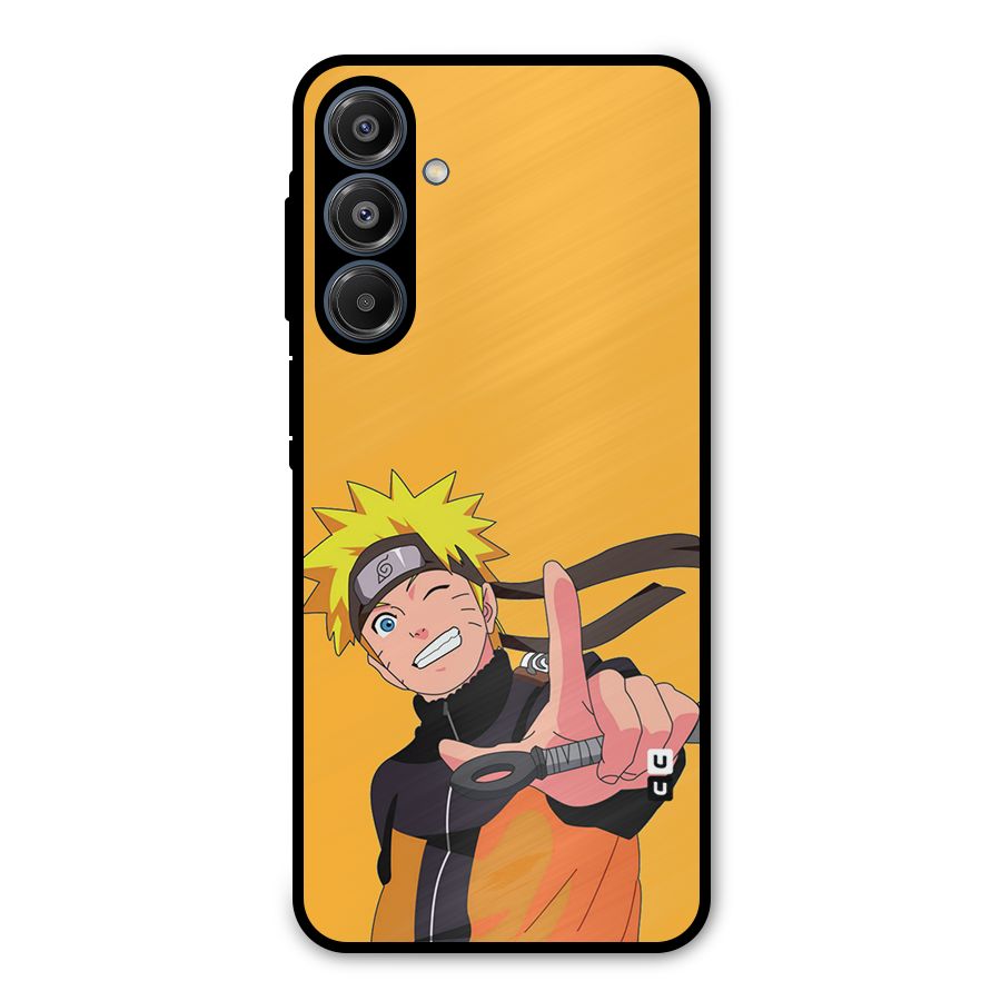 Cool Aesthetic Naruto Metal Back Case for Galaxy A16 5G