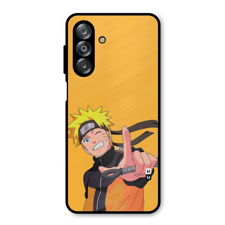 Cool Aesthetic Naruto Metal Back Case for Galaxy A26
