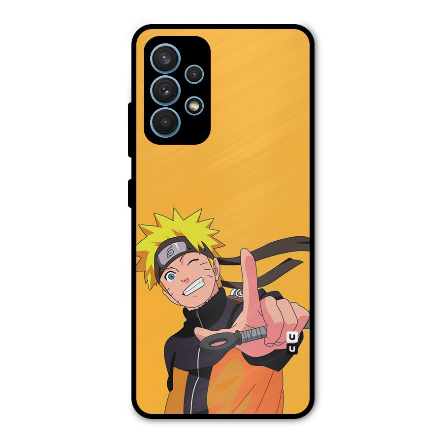 Cool Aesthetic Naruto Metal Back Case for Galaxy A32