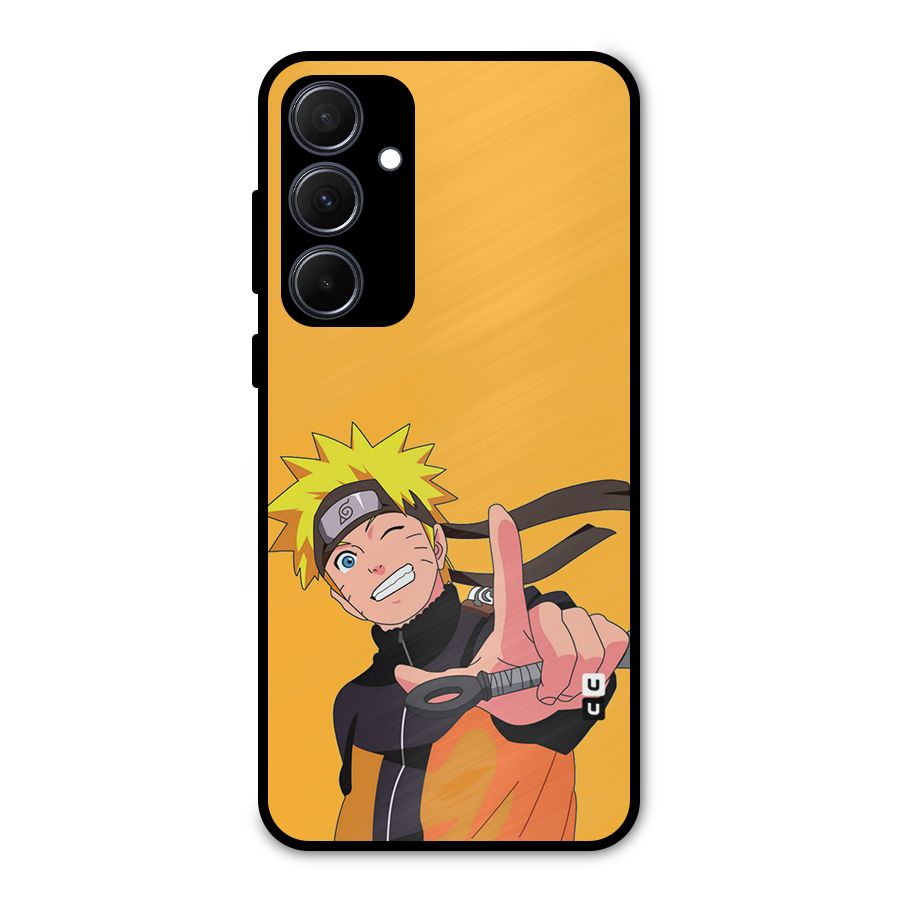 Cool Aesthetic Naruto Metal Back Case for Galaxy A35
