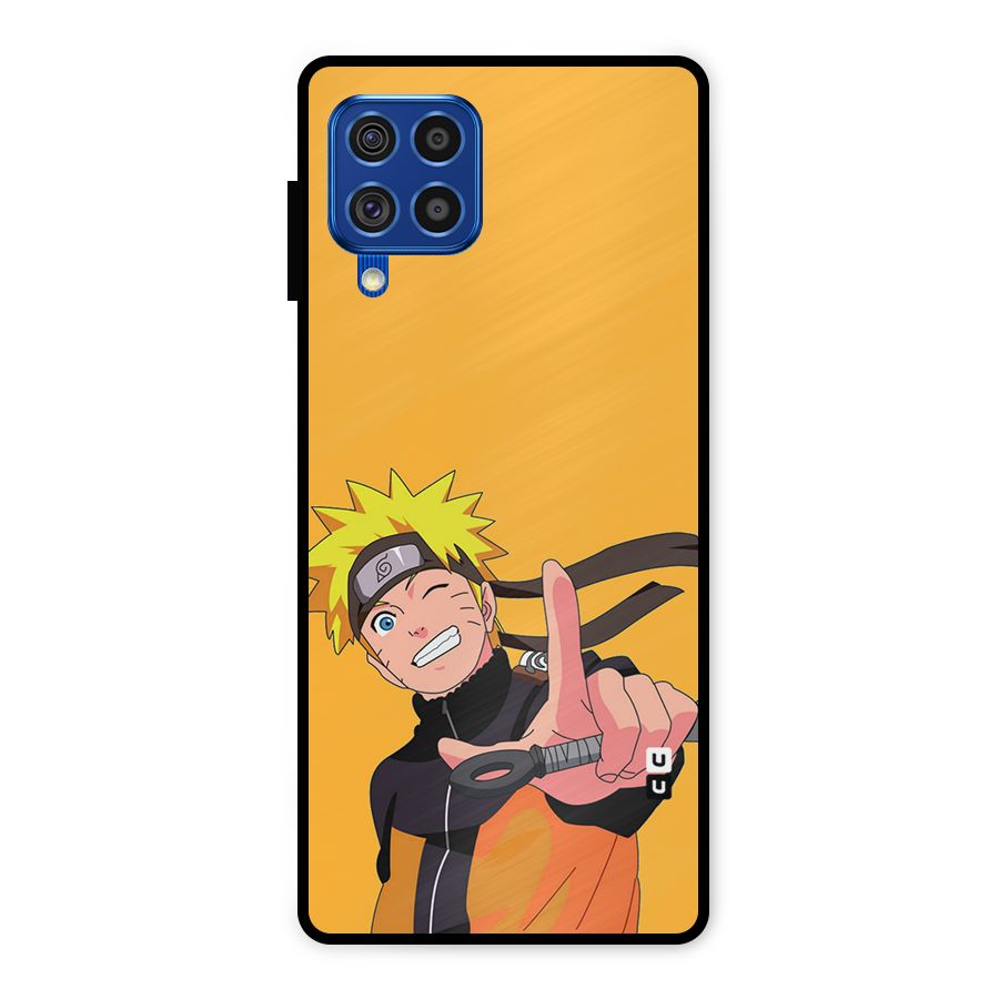 Cool Aesthetic Naruto Metal Back Case for Galaxy F62
