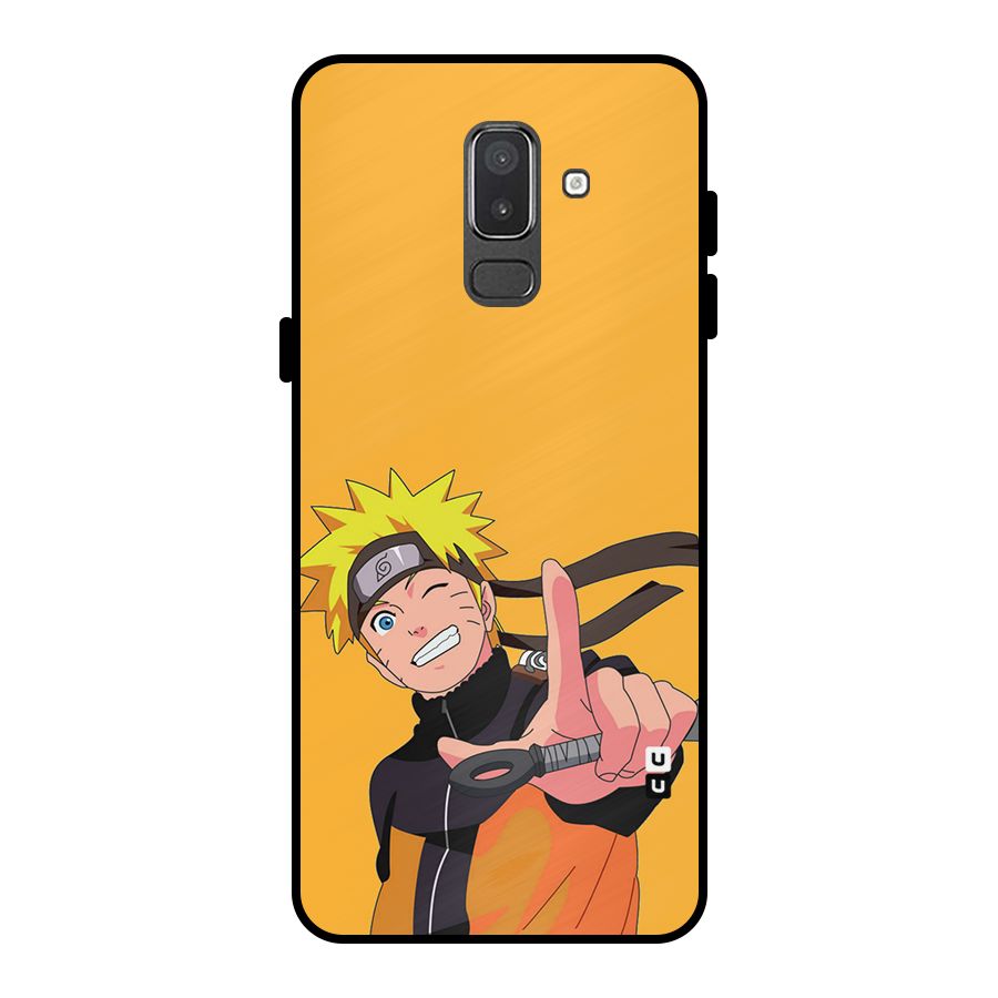 Cool Aesthetic Naruto Metal Back Case for Galaxy On8 (2018)