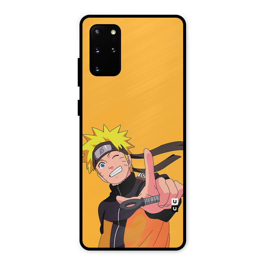 Cool Aesthetic Naruto Metal Back Case for Galaxy S20 Plus