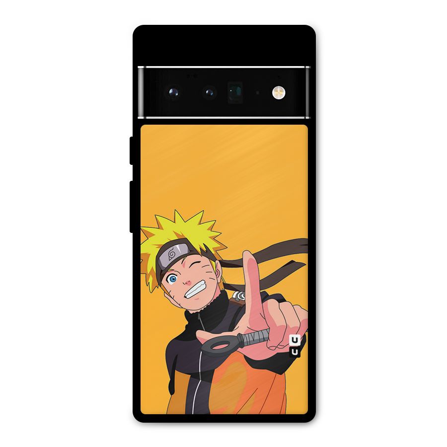 Cool Aesthetic Naruto Metal Back Case for Google Pixel 6 Pro