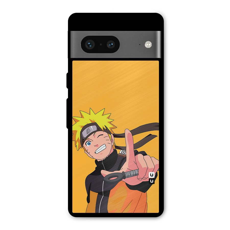 Cool Aesthetic Naruto Metal Back Case for Google Pixel 7
