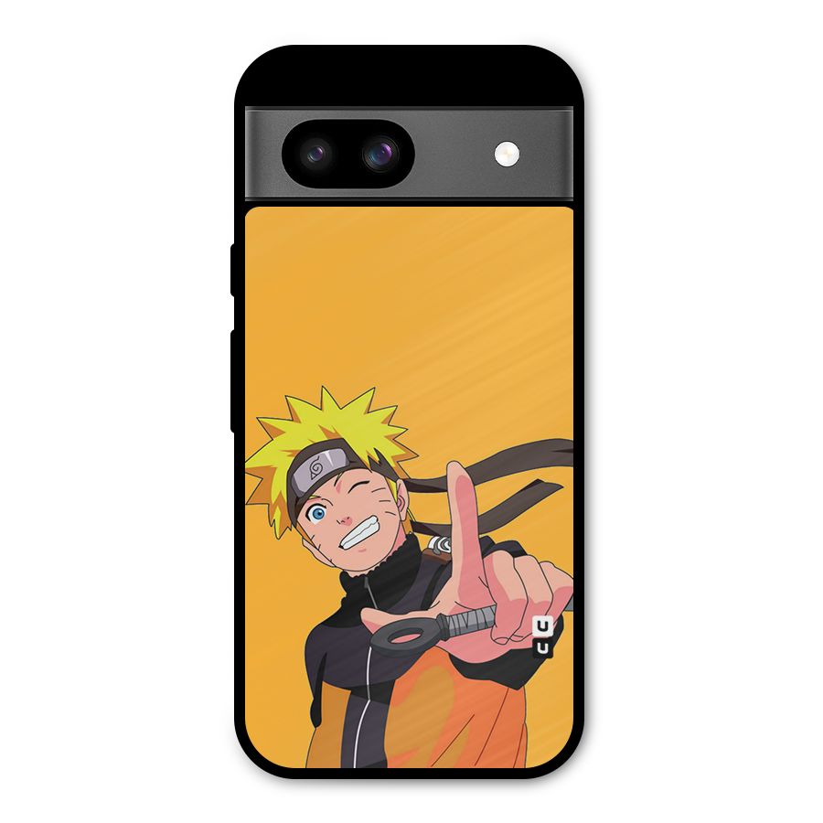 Cool Aesthetic Naruto Metal Back Case for Google Pixel 8a
