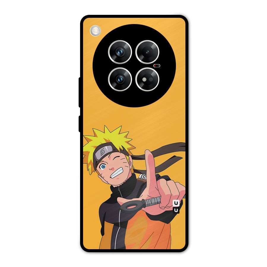 Cool Aesthetic Naruto Metal Back Case for Infinix Zero 40 5G
