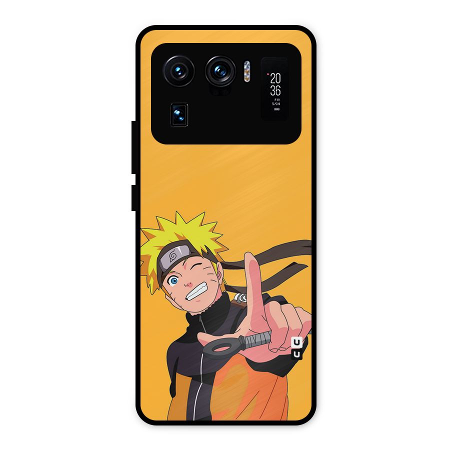 Cool Aesthetic Naruto Metal Back Case for Mi 11 Ultra