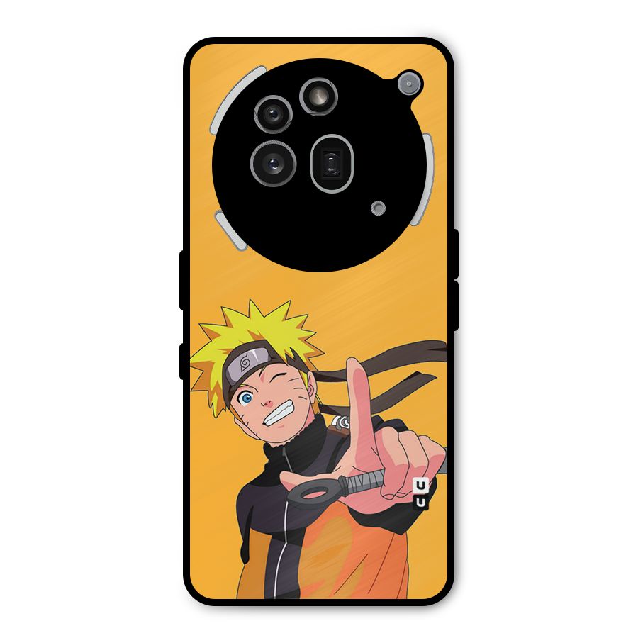 Cool Aesthetic Naruto Metal Back Case for Nothing Phone 3a Pro