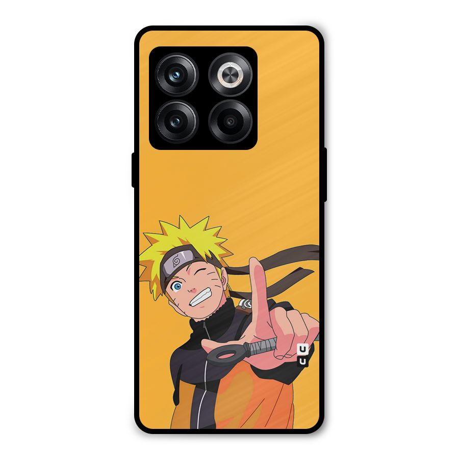Cool Aesthetic Naruto Metal Back Case for OnePlus 10T