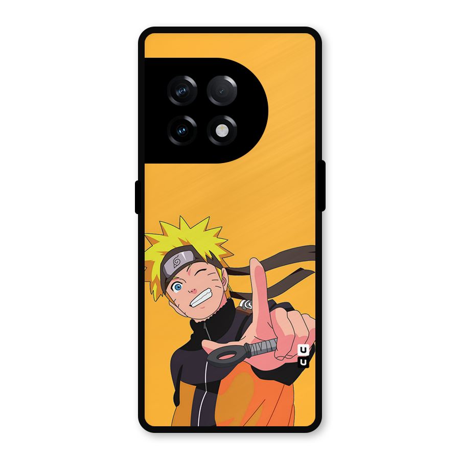 Cool Aesthetic Naruto Metal Back Case for OnePlus 11R