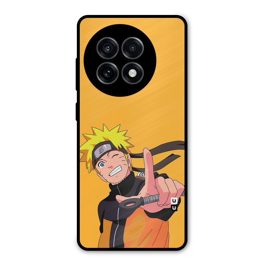 Cool Aesthetic Naruto Metal Back Case for OnePlus 13R