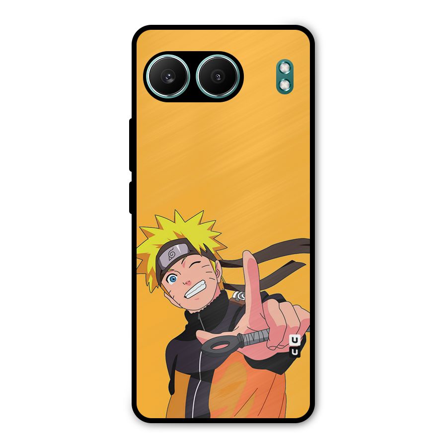 Cool Aesthetic Naruto Metal Back Case for OnePlus Nord 4