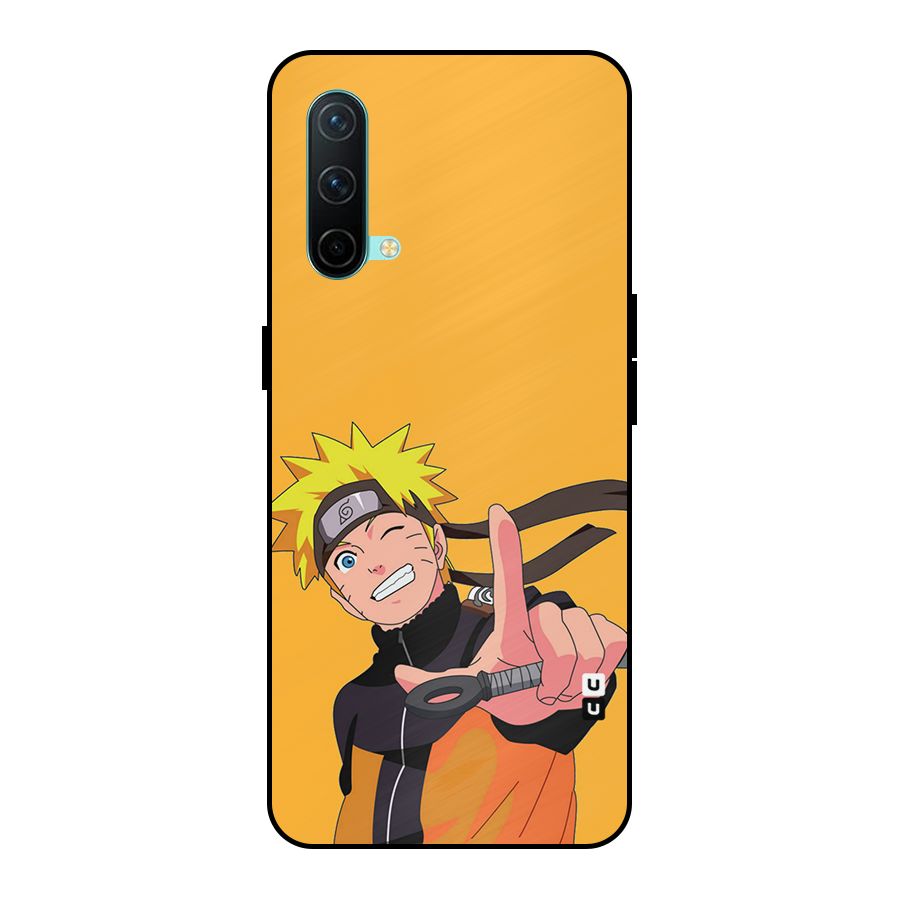 Cool Aesthetic Naruto Metal Back Case for OnePlus Nord CE 5G
