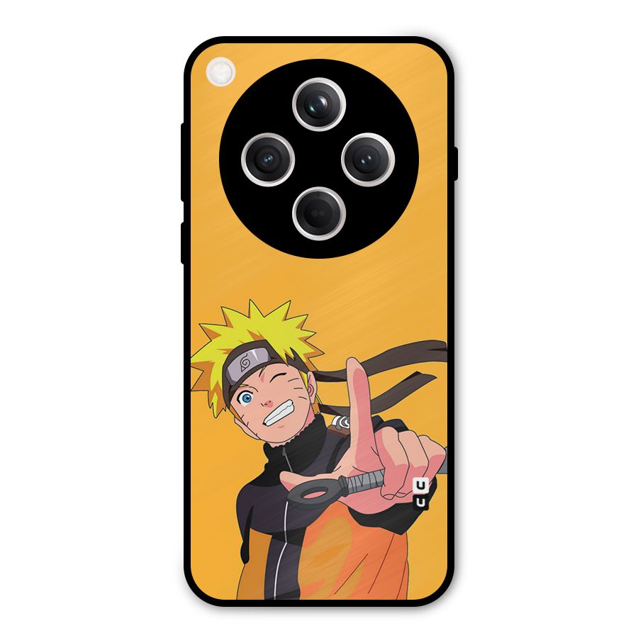 Cool Aesthetic Naruto Metal Back Case for Oppo Find X8