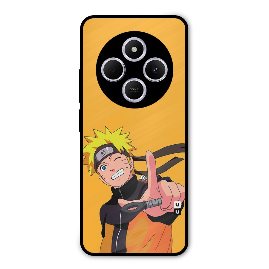 Cool Aesthetic Naruto Metal Back Case for Poco M7