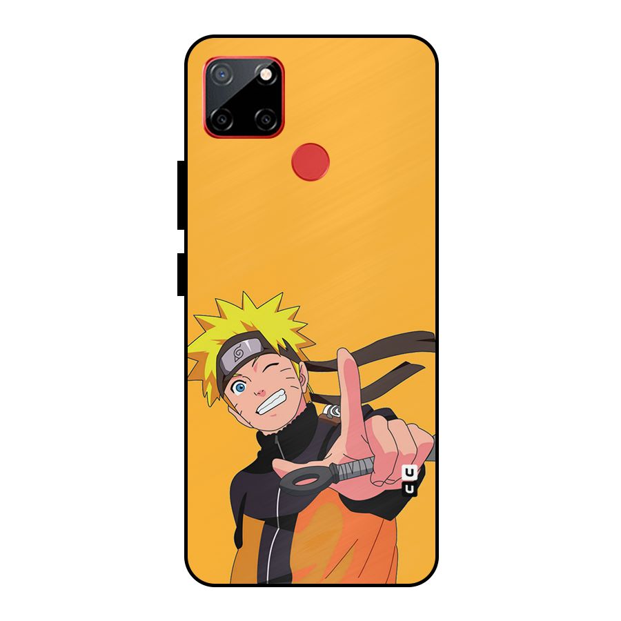 Cool Aesthetic Naruto Metal Back Case for Realme C12