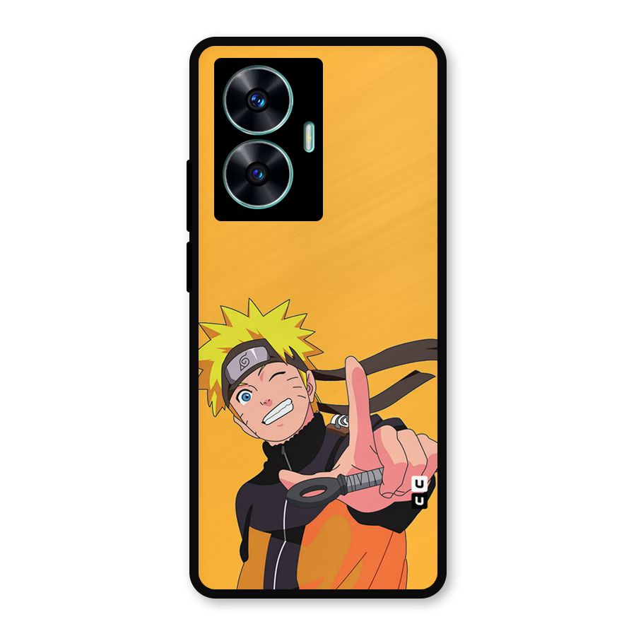 Cool Aesthetic Naruto Metal Back Case for Realme C55
