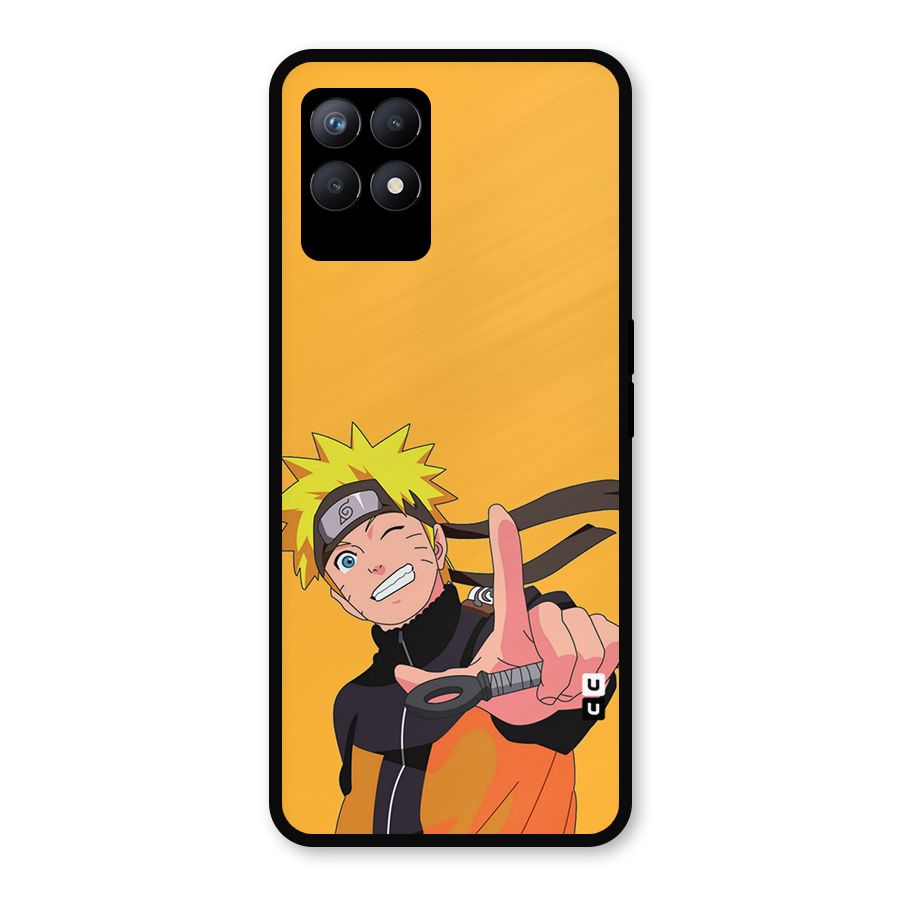 Cool Aesthetic Naruto Metal Back Case for Realme Narzo 50
